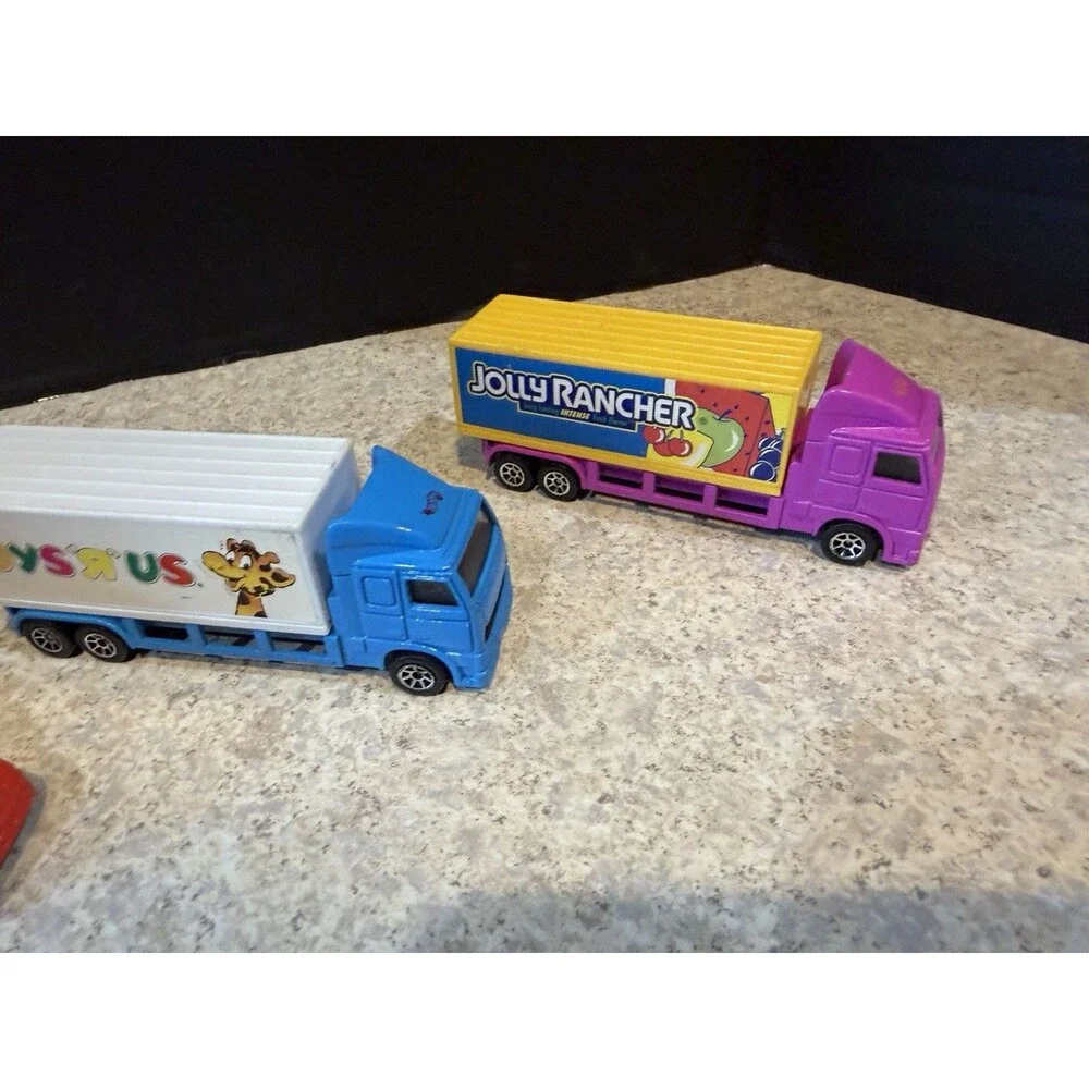 Hot Wheels Haulers Lot 3 McDonald’s Toys R Us Jolly Rancher 1996 Diecast Semis